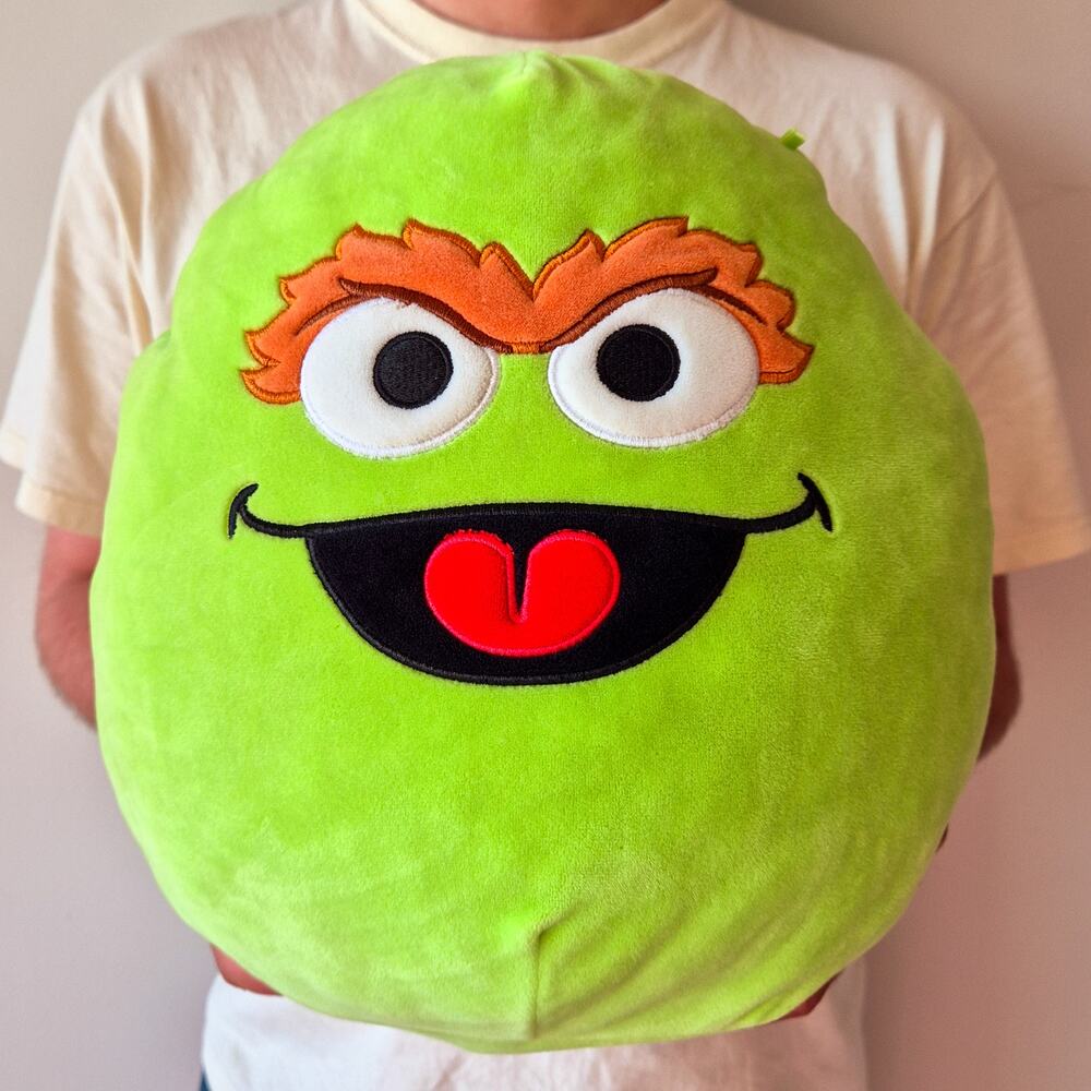 Sesame Street Squishmallows Oscar the Grouch 12" Sesame Place Exclusive 2021